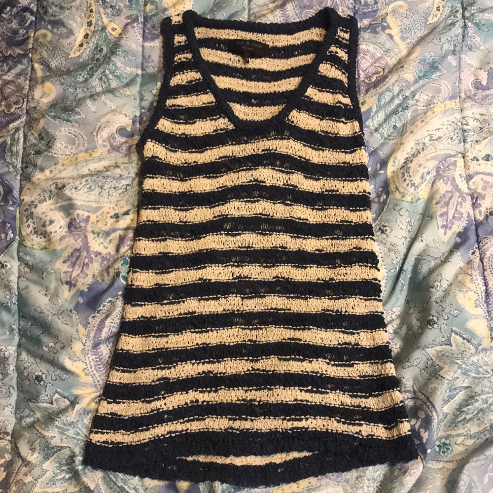 Rag & Bone woven tank top size S